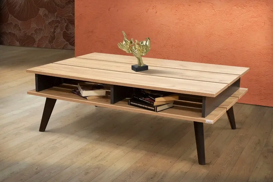 Ξύλινο Τραπεζάκι Σαλονιού Edge