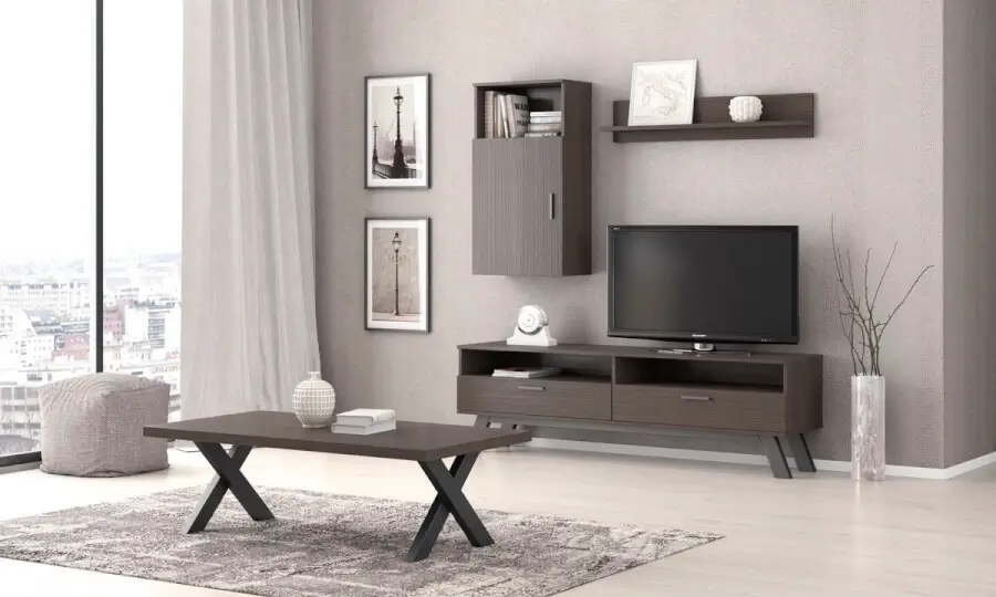 Ξύλινο Τραπεζάκι Σαλονιού Malu